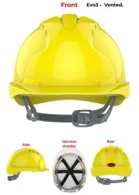 JSP Evo3 Safety Helmet - Slip Ratchet