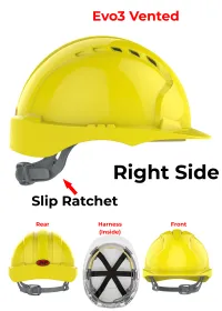 JSP Evo3 Safety Helmet - Slip Ratchet