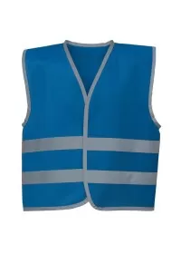 Kids Hivis Vests Royal Blue