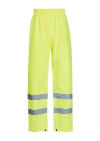 Hi Vis Orange Waterproof Overtrousers