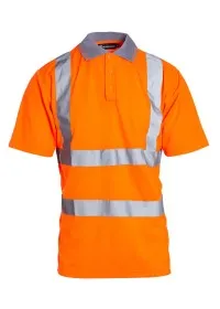Hi Vis Poloshirt Short Sleeve