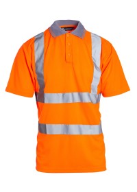 Hi Vis Poloshirt Short Sleeve