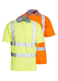 Hi Vis Poloshirt Short Sleeve