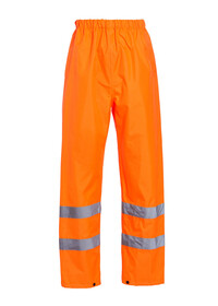 Hi Vis Orange Waterproof Overtrousers