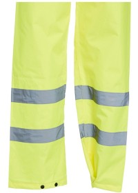 Hi Vis Waterproof Overtrousers Yellow