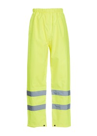 Hi Vis Orange Waterproof Overtrousers