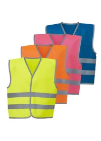 50 Kids Printed Hi Vis vests