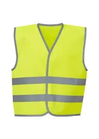 Kids Hivis Vests Yellow