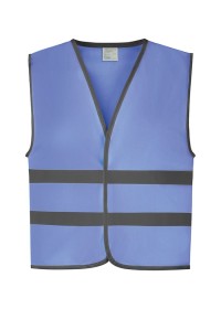 Kids Hivis Vests  Sky Blue