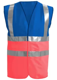 Royal & Pink Hi Vis Vest
