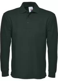 Custom Logo Long Sleeve Poloshirt Uneek UC113