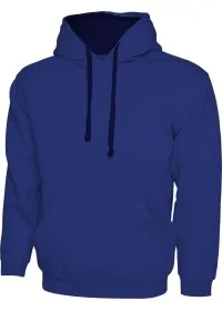Custom Embroidered UC507 Contrast Hooded Sweatshirt