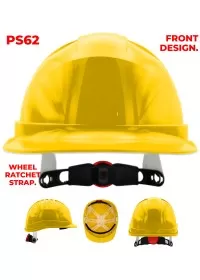 PS62 Portwest Wheel Ratchet Vented Safety Helmet