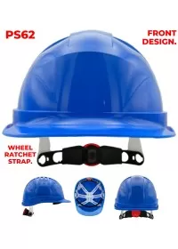 PS62 Portwest Wheel Ratchet Vented Safety Helmet