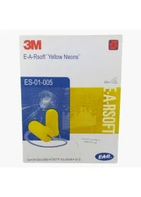 Ear Plug CORDED soft neons 254185 case 200