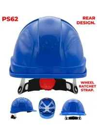 PS62 Portwest Wheel Ratchet Vented Safety Helmet