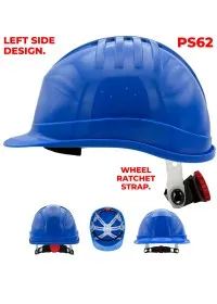 PS62 Portwest Wheel Ratchet Vented Safety Helmet