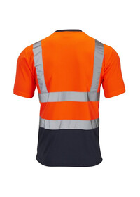 Orange and Blue Hi Vis Tee shirt
