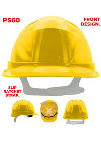 Custom Printed Portwest Vented Safety Helmet PS60