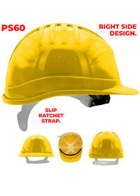 Custom Printed Portwest Vented Safety Helmet PS60