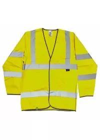 Personalised Long Sleeve Hi Vis Vest