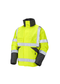 J02 Leo Hi Vis Bomber Jacket Class 3