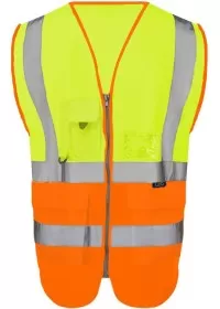 Custom Printed Hi Vis Vests with Pockets