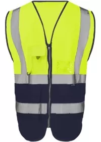 Custom Printed Hi Vis Vests with Pockets