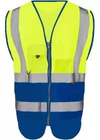 Custom Printed Hi Vis Vests with Pockets