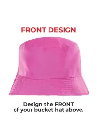 PINK Bucket Hat RC985 FRONT