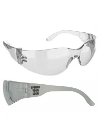 Custom Printed JSP ASA718 Anti-Scratch Safety Glasses Clear