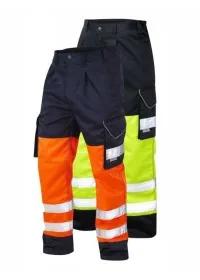 Hi Vis Cargo Trousers Leo Bideford CT01