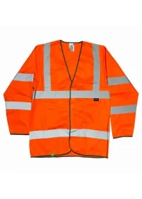 Personalised Long Sleeve Hi Vis Vest