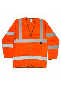 Personalised Long Sleeve Hi Vis Vest
