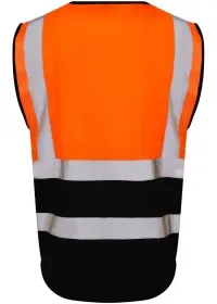 Custom Printed Hi Vis Vests with Pockets