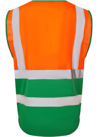 Custom Printed Hi Vis Vests with Pockets