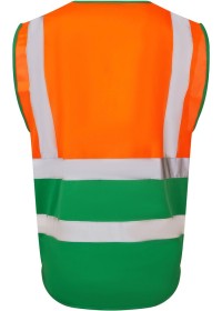 Custom Printed Hi Vis Vests with Pockets