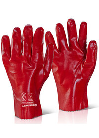 Glove PVC open cuff 11"