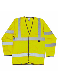 Personalised Long Sleeve Hi Vis Vest