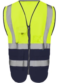 Custom Printed Hi Vis Vests with Pockets