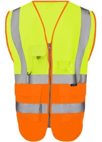 Custom Printed Hi Vis Vests with Pockets