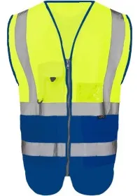 Custom Printed Hi Vis Vests with Pockets