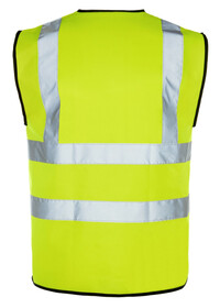 Yellow vest rear