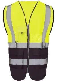 Custom Printed Hi Vis Vests with Pockets