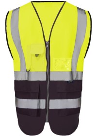 Custom Printed Hi Vis Vests with Pockets