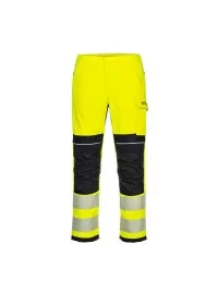 Portwest PW3 FR Hi Vis Work Trousers Yellow FR406