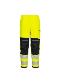 Portwest PW3 FR Hi Vis Women's Work Trousers Yellow FR409