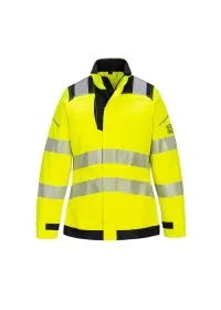 Portwest PW3 FR Women's Hi Vis Work Jacket Yellow FR715