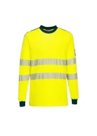 Portwest FR701 PW3 Flame Resistant Hi Vis T Shirt FR701