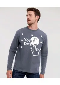 Custom Printed Russell Longsleeve Classic J180L T-Shirt